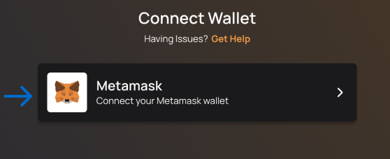 MetaMaskを接続