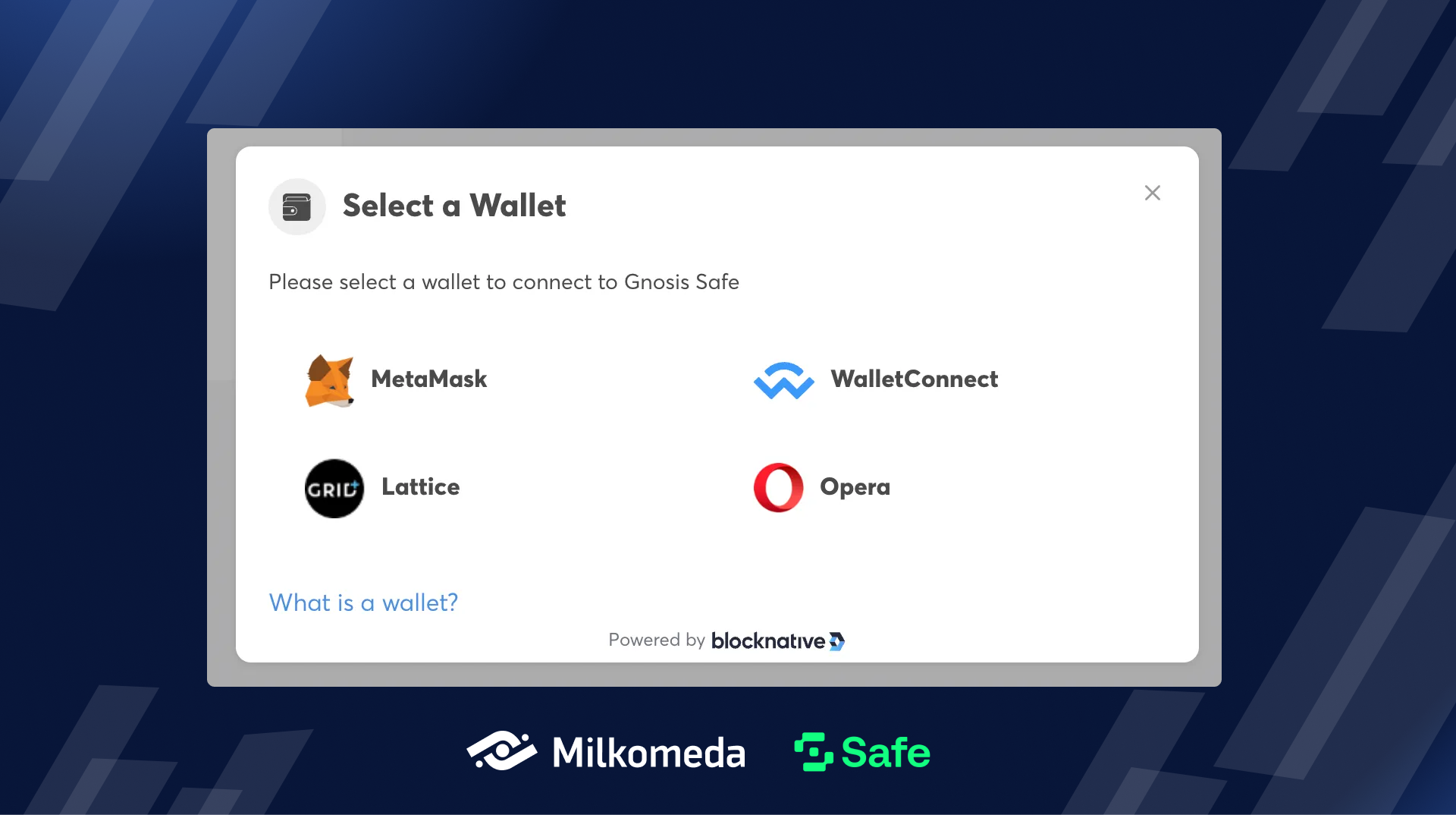 Connect your wallet